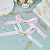 20Pcs 2 Colors Brass Safety Pins Brooch Findings KK-FH0007-85B-5