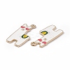 Alloy Enamel Pendants ENAM-C006-03KCG-03-3