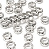 Brass Rhinestone Spacer Beads RB-H252-01P-1