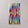 Plastic Reflective Car Wheel Rim Stickers AJEW-WH20033-099A-1