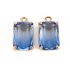 Gradient Color Glass Pendants GLAA-S193-008-A02-2