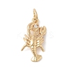304 Stainless Steel Rhinestone Pendants STAS-V013-02E-G-1
