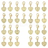 26Pcs Alloy Pendant Decorations HJEW-YW00161-1