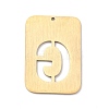 Ion Plating(IP) 304 Stainless Steel Pendants STAS-K216-49G-G-3