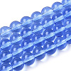 Transparent Glass Beads Strands GLAA-T032-T8mm-04-1