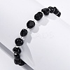 Natural Obsidian Beaded Bracelets for Women G-P563-07P-14-1