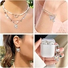 10Pcs 5 Colors Alloy Resin Pendants FIND-YW0009-78-6