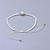 Nylon Thread Braided Beads Bracelets BJEW-JB04346-10-3