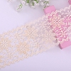 Polyester Lace Trim Ribbons PW-WG34220-06-1-1