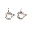 304 Stainless Steel Spring Gate Rings X-STAS-P437-11P-1