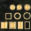 Hollow Lace Scrapbook Paper Pads SCRA-PW0005-03A-1