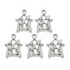Rack Plating Alloy Pendants PALLOY-S139-005-RS-1