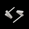 Hypoallergenic Bioceramics Zirconia Ceramic Stud Earrings EJEW-F340-04V-2