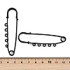 Ion Plating(IP) 304 Stainless Steel Safety Pins Brooch Findings STAS-K252-05C-EB-3