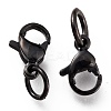 304 Stainless Steel Lobster Claw Clasps Ion Plating(IP) STAS-G240-01A-EB-3