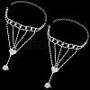 2Pcs Crystal Rhinestone Tennis Ring Bracelet BJEW-CN0001-17A-8