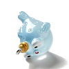 Marine Series Transparent Resin Pendants RESI-E031-02P-02-3