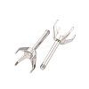304 Stainless Steel Stud Earring Findings STAS-B091-02B-05P-2