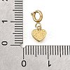 Heart 304 Stainless Steel Pendant Decorations STAS-H202-12G-02-3