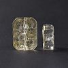 Transparent Spray Painted Glass Beads GLAA-I050-08A-4