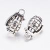 Tibetan Style Zinc Alloy Pendants TIBEP-R334-165AS-RS-2