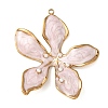 304 Stainless Steel Enamel Pendants STAS-K329-04G-1