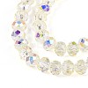 Transparent Glass Beads Strands X-EGLA-N016-6mm-05-3