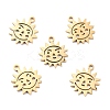 201 Stainless Steel Charms STAS-D176-05G-1