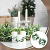 PVC Candle Wreath AJEW-NB00003-4