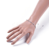Adjustable Nylon Thread Braided Beads Bracelets BJEW-JB04377-03-4