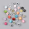 Mixed Style Acrylic Beads MACR-T038-06-1