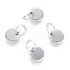 Non-Tarnish 304 Stainless Steel Charms EJEW-L238-03A-P-1