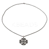 Non-Tarnish 201 Stainless Steel Pendant Necklaces LS-NJEW-B095-04-2