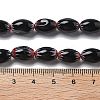 Handmade Millefiori Lampwork Beads Strands LAMP-F035-12M-4