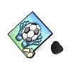 Sports Theme Football & Goalkeeper & Whistle Enamel Pins JEWB-L023-02C-EB-3