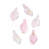 Transparent Acrylic and Gold Foil Pendants AC-CBAF9C1-04A-04-2