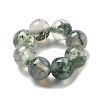 Natural Moss Agate Beads G-P557-01E-1