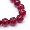 Natural White Jade Bead Strands G-R346-10mm-02-2