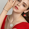 8Pcs 8 Styles Alloy Enamel Pendants ENAM-YW0004-26-5