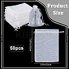 50pcs Large Organza Pouches Portable Shoes Bag Travel Storage Drawstring Bags OP-SP0001-03C-01-2