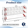 12-Hole 10ML Acrylic Display Stands ODIS-WH0043-61B-2