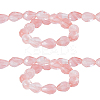 2 Strands Cherry Quartz Glass Beads Strands G-FH0002-40-1