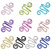10Pcs 10 Colors Iron Crochet Tool IFIN-SZ0001-41-1