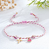 Brass Charm Bracelets LS-LU5248-4-1