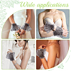 Gauze Lace Oversleeves for Women AJEW-WH20018-125B-4