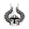 304 Stainless Steel Pendants STAS-R225-32AS-1