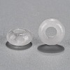 Natural Quartz Crystal European Beads X-G-G740-12x6mm-30-3