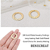 Brass Links Connectors KK-BC0006-39G-NF-4