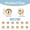 60Pcs 201 Stainless Steel Spacer Beads STAS-DC0016-36-2