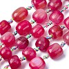 Natural Agate Beads Strands G-P605-G01-01-2